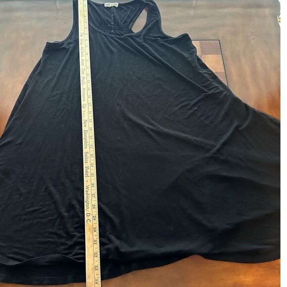 Socialite Simple Razorback Black Dress or Cover Up size medium - Picture 4 of 5